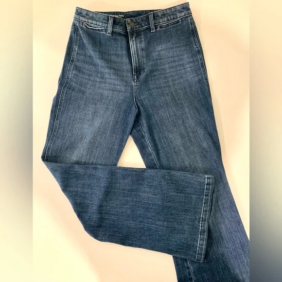 TALBOTS Flawless High Waist Flare Jeans Worn Twice Excellent Condition - Picture 5 of 8